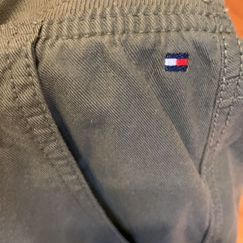 Tommy Hilfiger Sz 3X cargo/jogger cool/comfy olive green pants w/button-up cuff - Picture 12 of 12